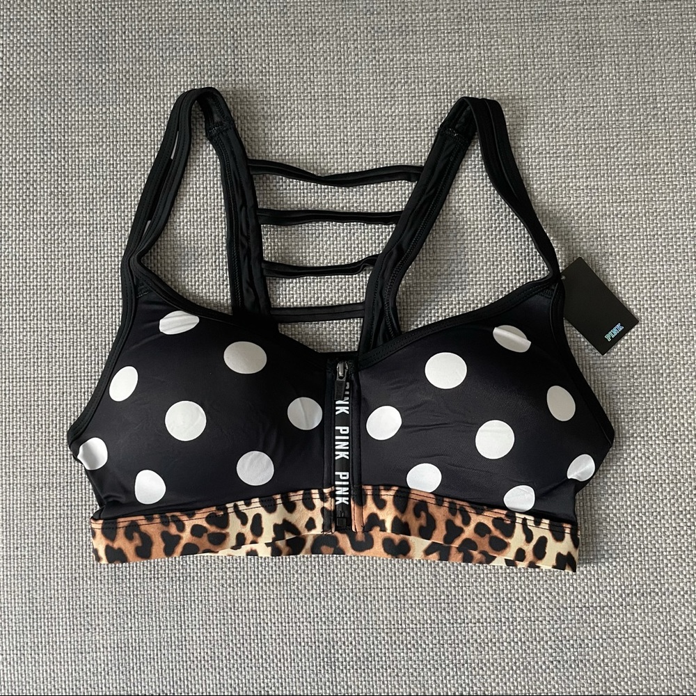 NWT Victoria’s Secret Pink Push-up Sports Bra